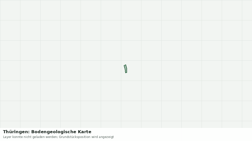 Statische Kartenansicht: Thüringen: Bodengeologische Karte