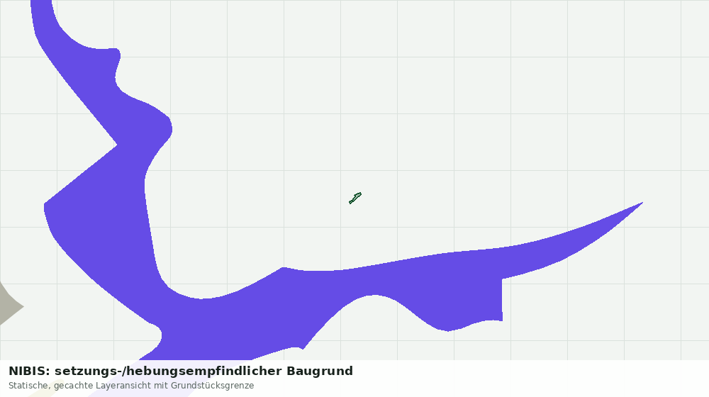 Statische Kartenansicht: NIBIS: setzungs-/hebungsempfindlicher Baugrund