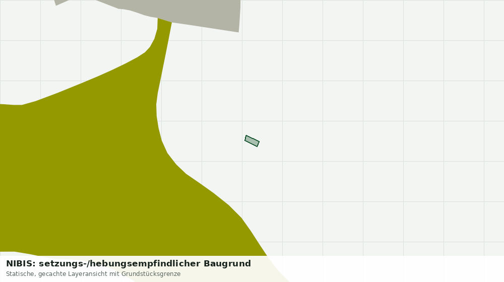 Statische Kartenansicht: NIBIS: setzungs-/hebungsempfindlicher Baugrund