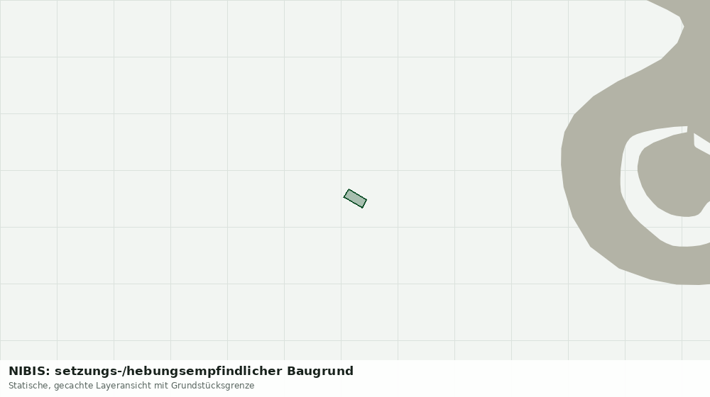 Statische Kartenansicht: NIBIS: setzungs-/hebungsempfindlicher Baugrund