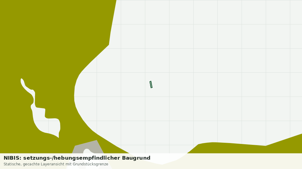 Statische Kartenansicht: NIBIS: setzungs-/hebungsempfindlicher Baugrund