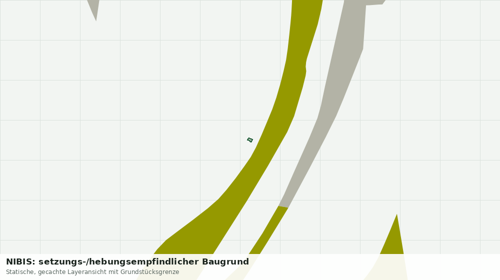 Statische Kartenansicht: NIBIS: setzungs-/hebungsempfindlicher Baugrund
