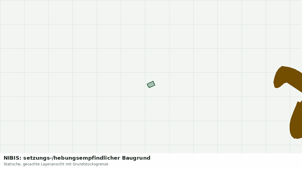 Statische Kartenansicht: NIBIS: setzungs-/hebungsempfindlicher Baugrund