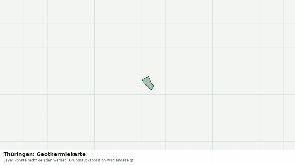Statische Kartenansicht: Thüringen: Geothermiekarte