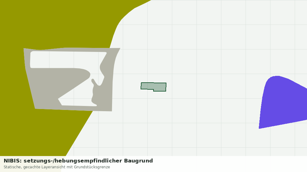 Statische Kartenansicht: NIBIS: setzungs-/hebungsempfindlicher Baugrund