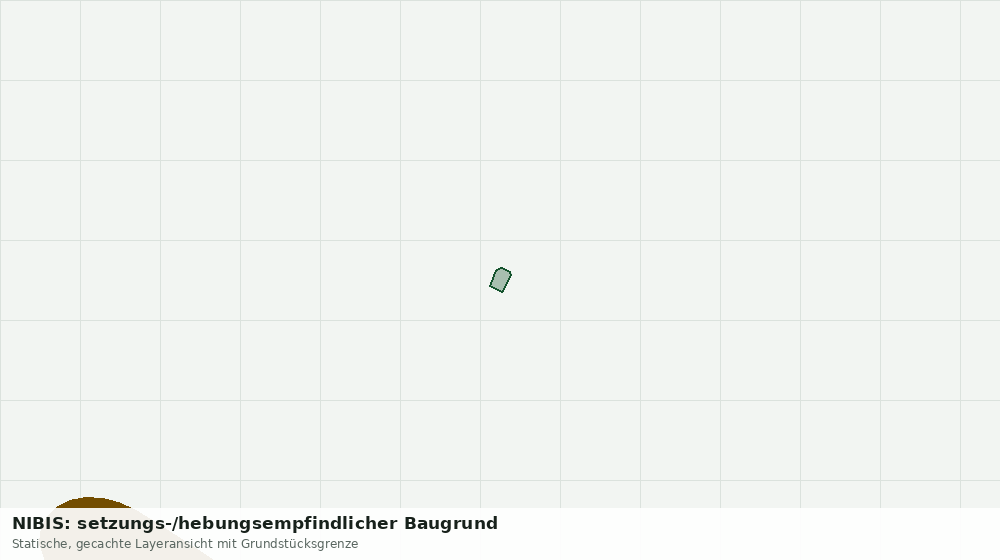 Statische Kartenansicht: NIBIS: setzungs-/hebungsempfindlicher Baugrund