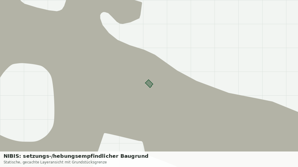Statische Kartenansicht: NIBIS: setzungs-/hebungsempfindlicher Baugrund