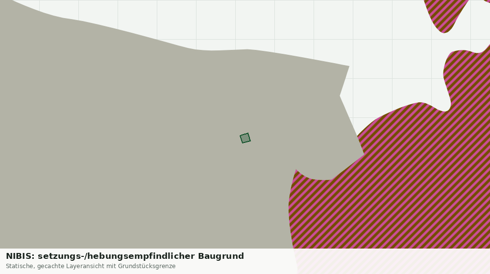 Statische Kartenansicht: NIBIS: setzungs-/hebungsempfindlicher Baugrund