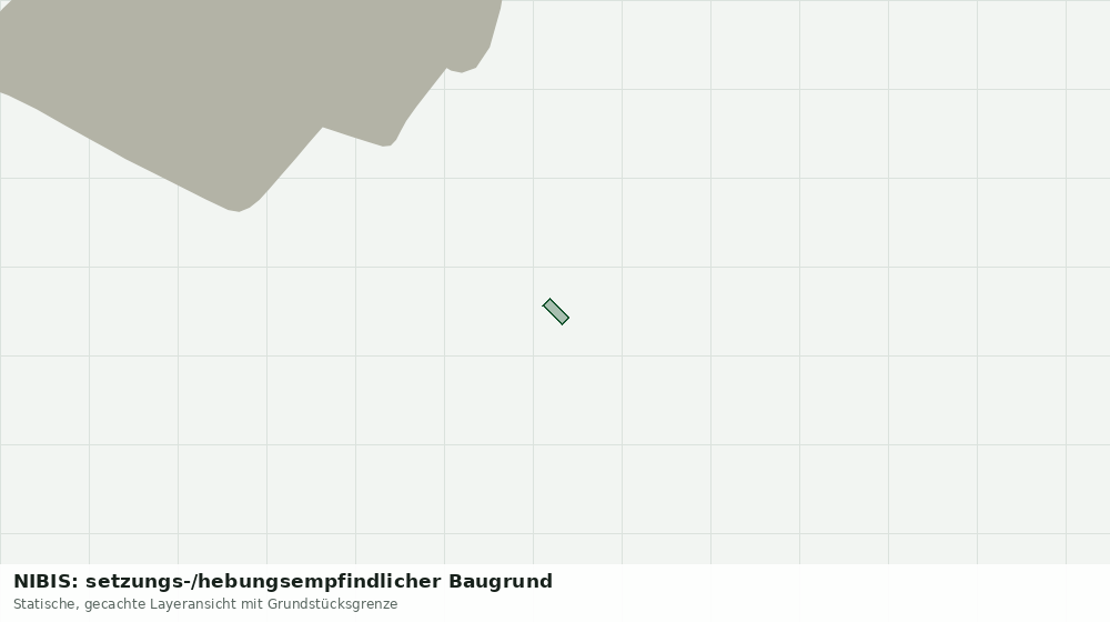 Statische Kartenansicht: NIBIS: setzungs-/hebungsempfindlicher Baugrund