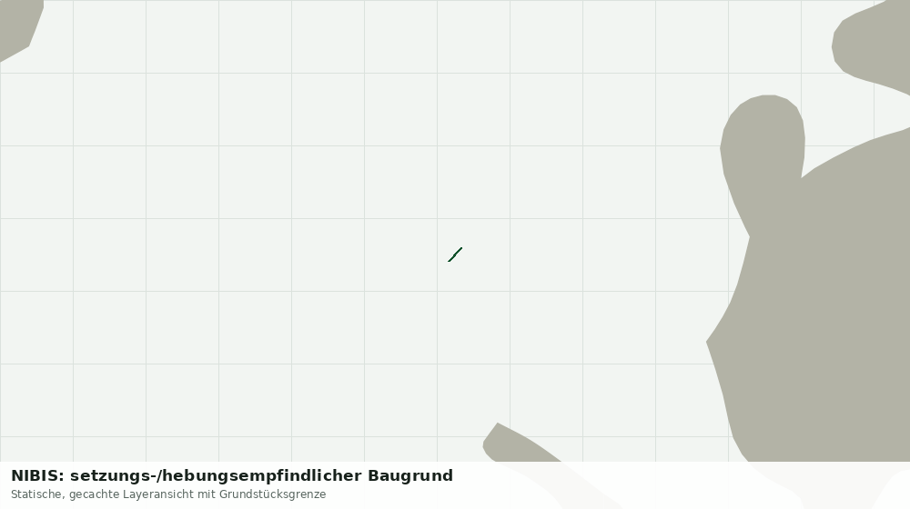 Statische Kartenansicht: NIBIS: setzungs-/hebungsempfindlicher Baugrund