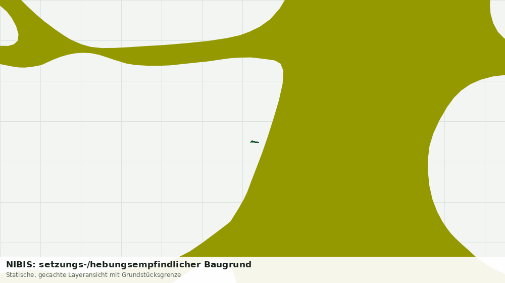 Statische Kartenansicht: NIBIS: setzungs-/hebungsempfindlicher Baugrund