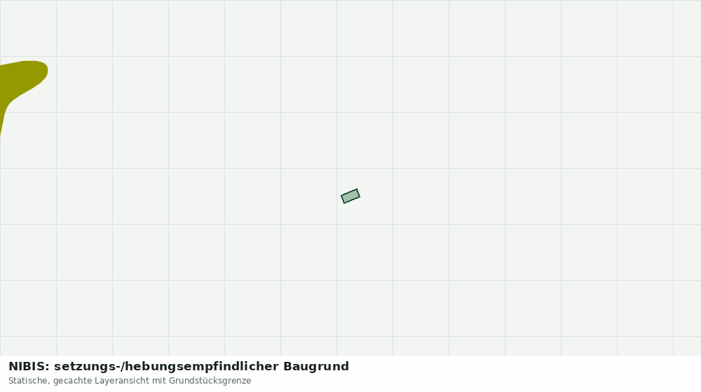 Statische Kartenansicht: NIBIS: setzungs-/hebungsempfindlicher Baugrund