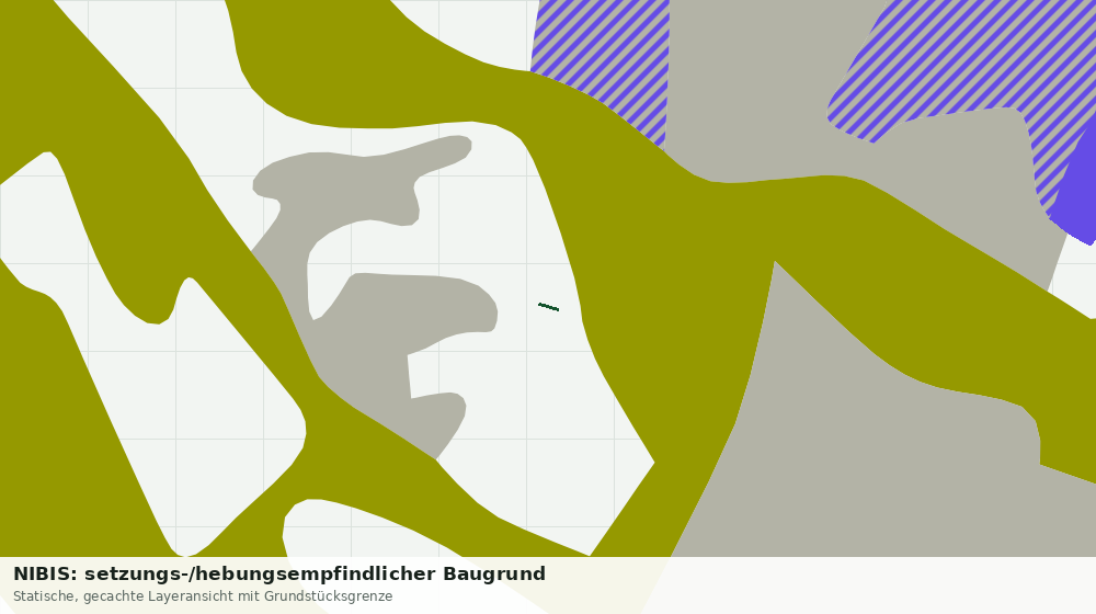 Statische Kartenansicht: NIBIS: setzungs-/hebungsempfindlicher Baugrund