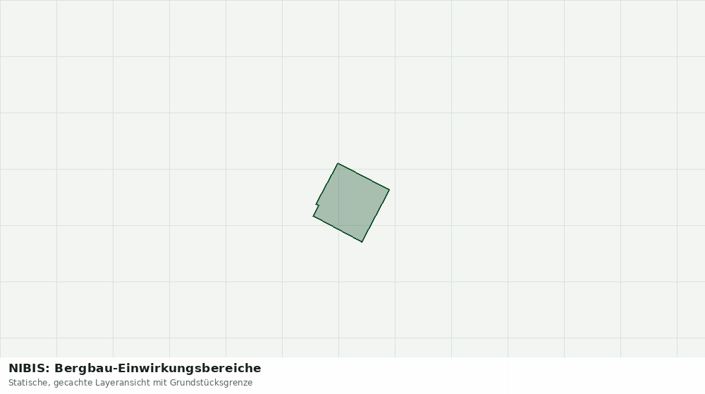 Statische Kartenansicht: NIBIS: Bergbau-Einwirkungsbereiche