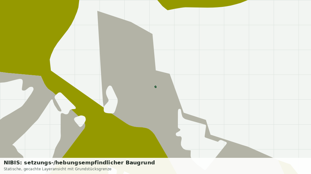 Statische Kartenansicht: NIBIS: setzungs-/hebungsempfindlicher Baugrund