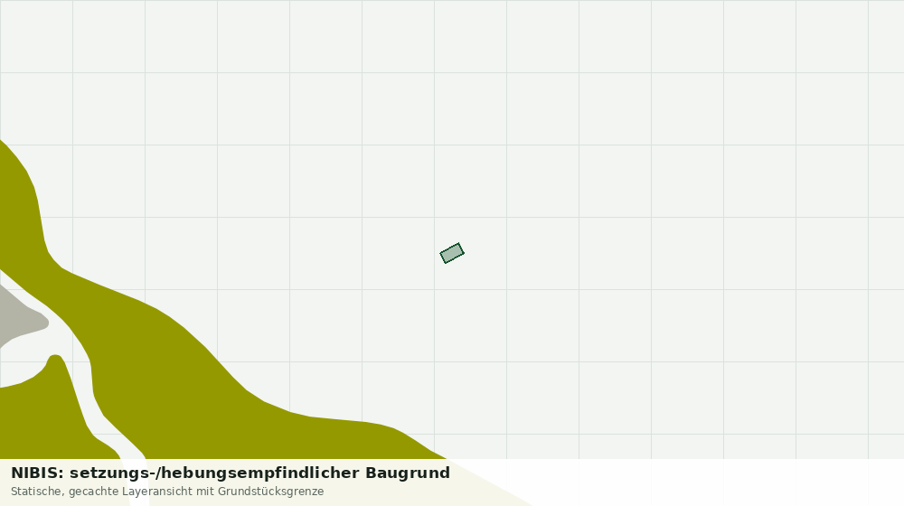 Statische Kartenansicht: NIBIS: setzungs-/hebungsempfindlicher Baugrund