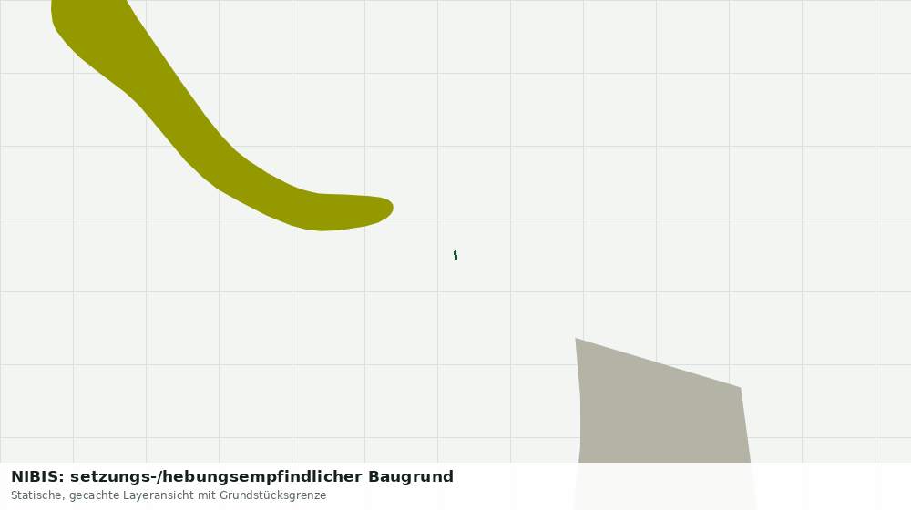 Statische Kartenansicht: NIBIS: setzungs-/hebungsempfindlicher Baugrund