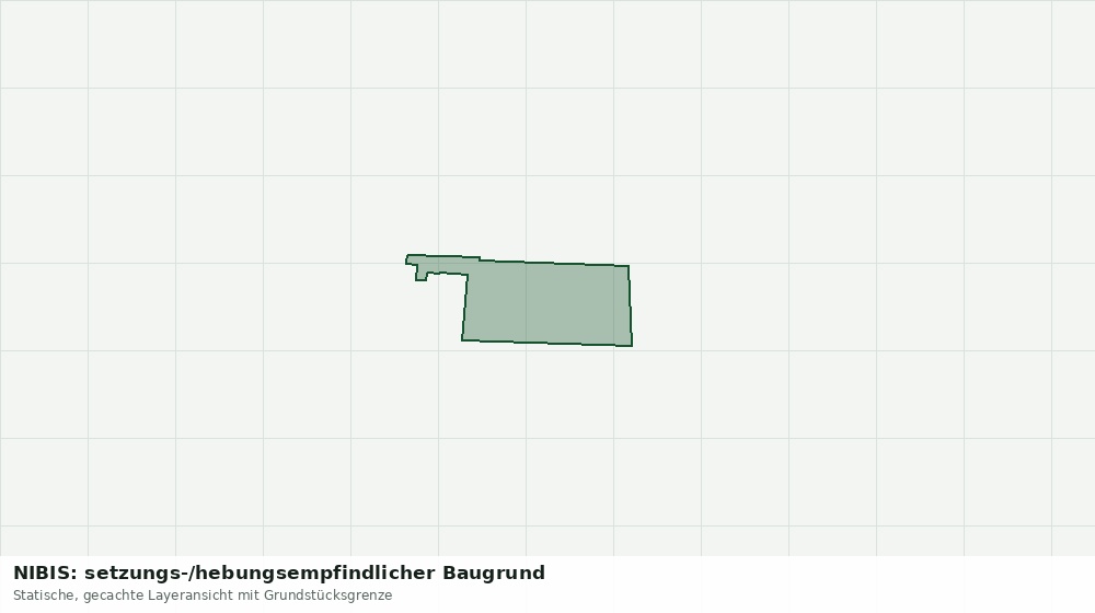 Statische Kartenansicht: NIBIS: setzungs-/hebungsempfindlicher Baugrund