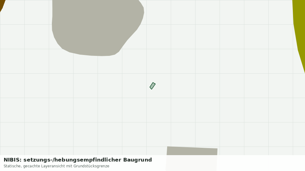 Statische Kartenansicht: NIBIS: setzungs-/hebungsempfindlicher Baugrund