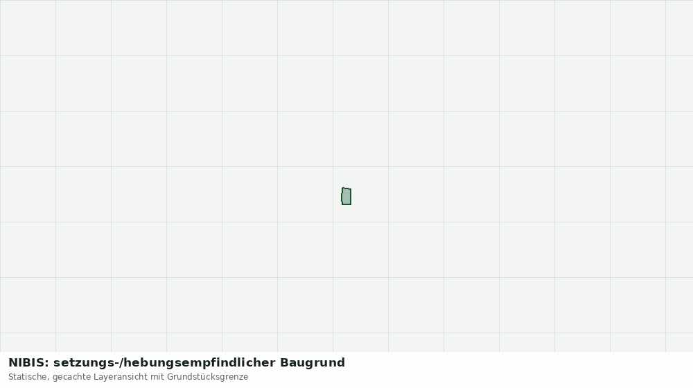 Statische Kartenansicht: NIBIS: setzungs-/hebungsempfindlicher Baugrund