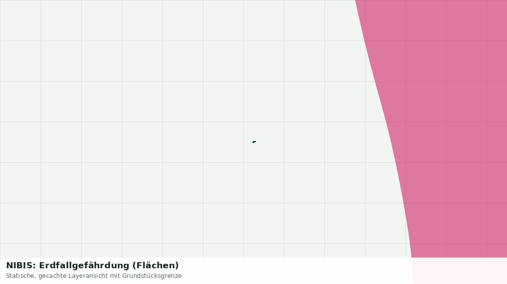 Statische Kartenansicht: NIBIS: Erdfallgefährdung (Flächen)