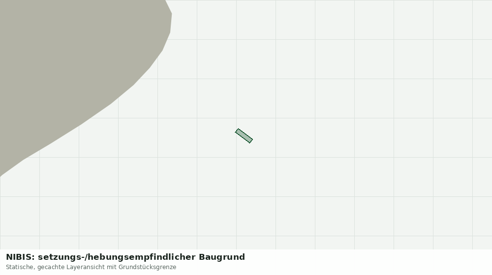 Statische Kartenansicht: NIBIS: setzungs-/hebungsempfindlicher Baugrund