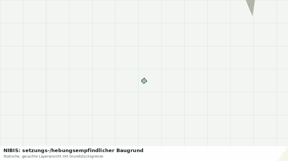 Statische Kartenansicht: NIBIS: setzungs-/hebungsempfindlicher Baugrund
