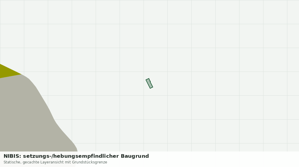 Statische Kartenansicht: NIBIS: setzungs-/hebungsempfindlicher Baugrund