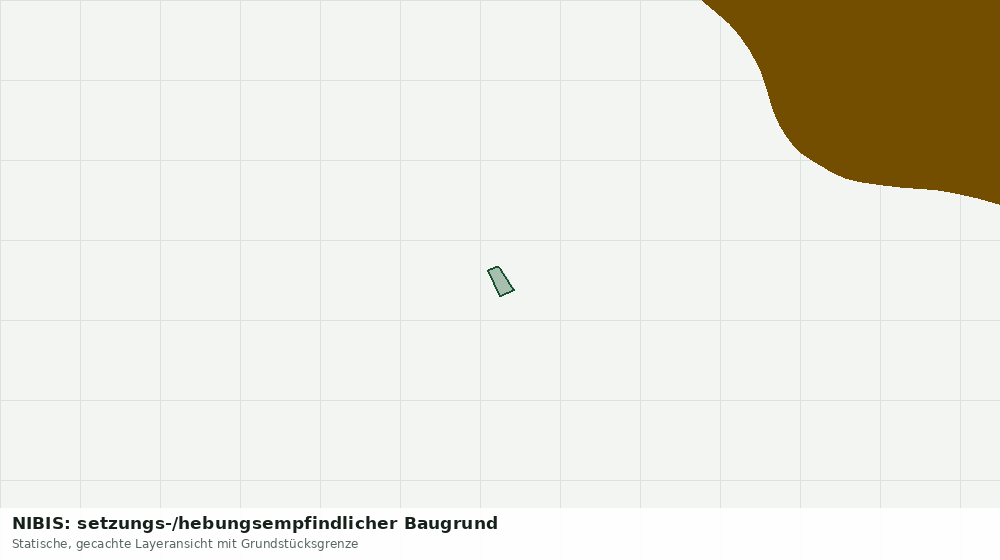 Statische Kartenansicht: NIBIS: setzungs-/hebungsempfindlicher Baugrund