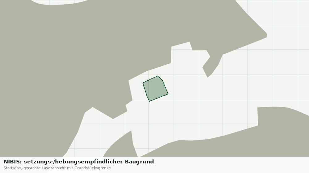 Statische Kartenansicht: NIBIS: setzungs-/hebungsempfindlicher Baugrund