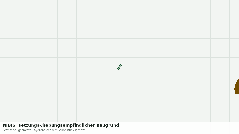 Statische Kartenansicht: NIBIS: setzungs-/hebungsempfindlicher Baugrund