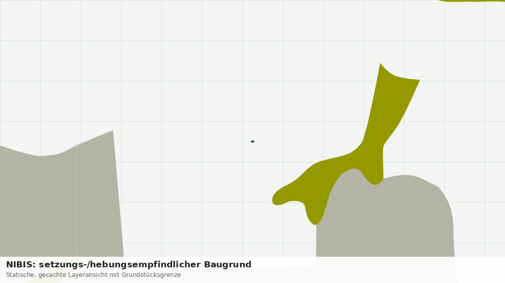 Statische Kartenansicht: NIBIS: setzungs-/hebungsempfindlicher Baugrund