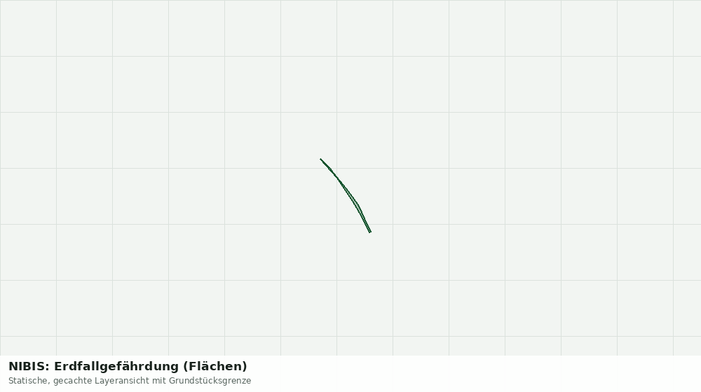 Statische Kartenansicht: NIBIS: Erdfallgefährdung (Flächen)
