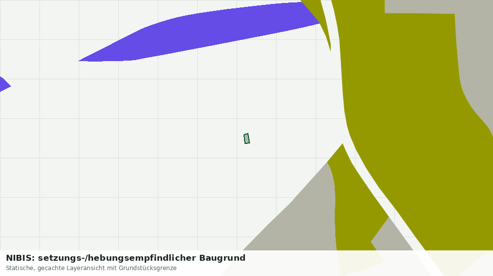 Statische Kartenansicht: NIBIS: setzungs-/hebungsempfindlicher Baugrund