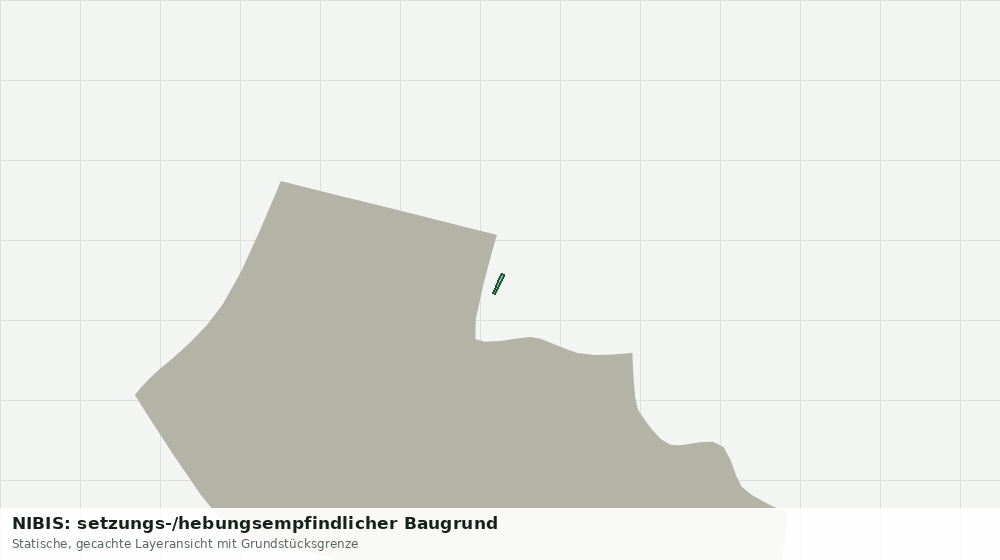 Statische Kartenansicht: NIBIS: setzungs-/hebungsempfindlicher Baugrund