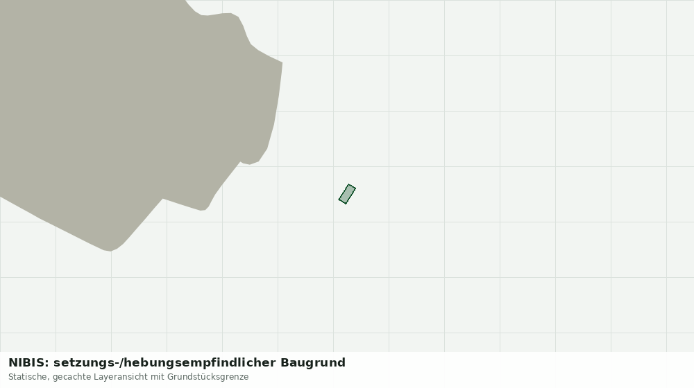 Statische Kartenansicht: NIBIS: setzungs-/hebungsempfindlicher Baugrund