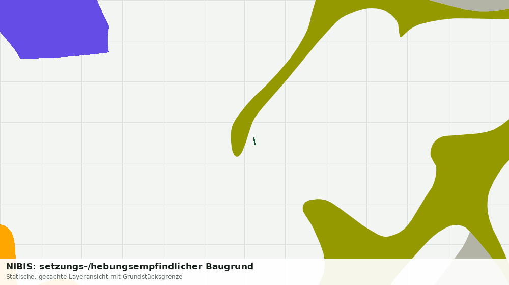 Statische Kartenansicht: NIBIS: setzungs-/hebungsempfindlicher Baugrund