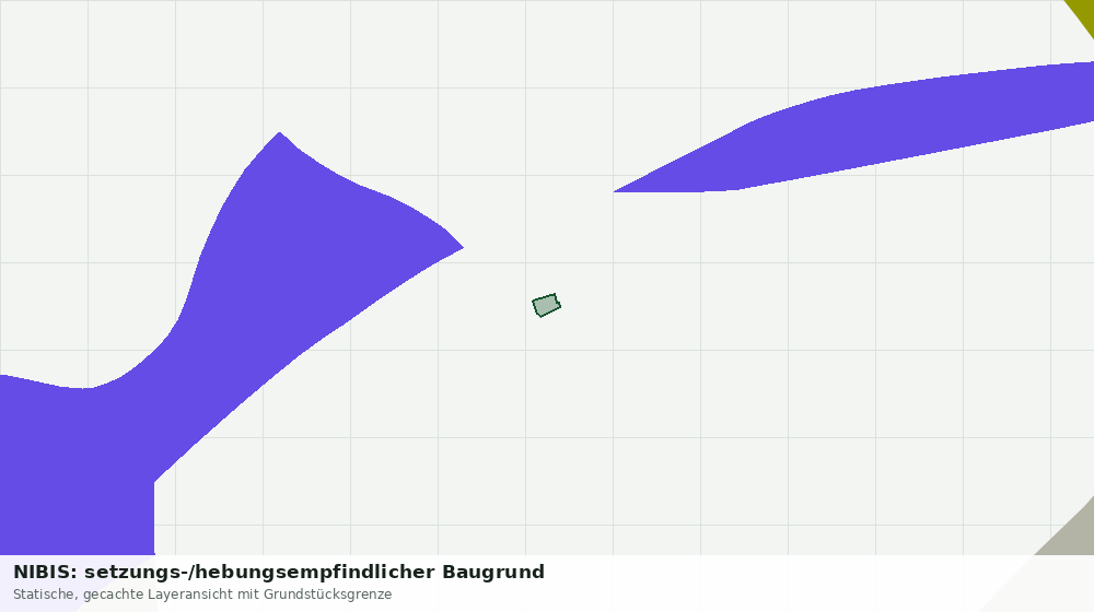 Statische Kartenansicht: NIBIS: setzungs-/hebungsempfindlicher Baugrund