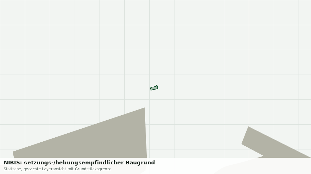 Statische Kartenansicht: NIBIS: setzungs-/hebungsempfindlicher Baugrund