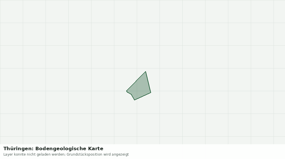 Statische Kartenansicht: Thüringen: Bodengeologische Karte