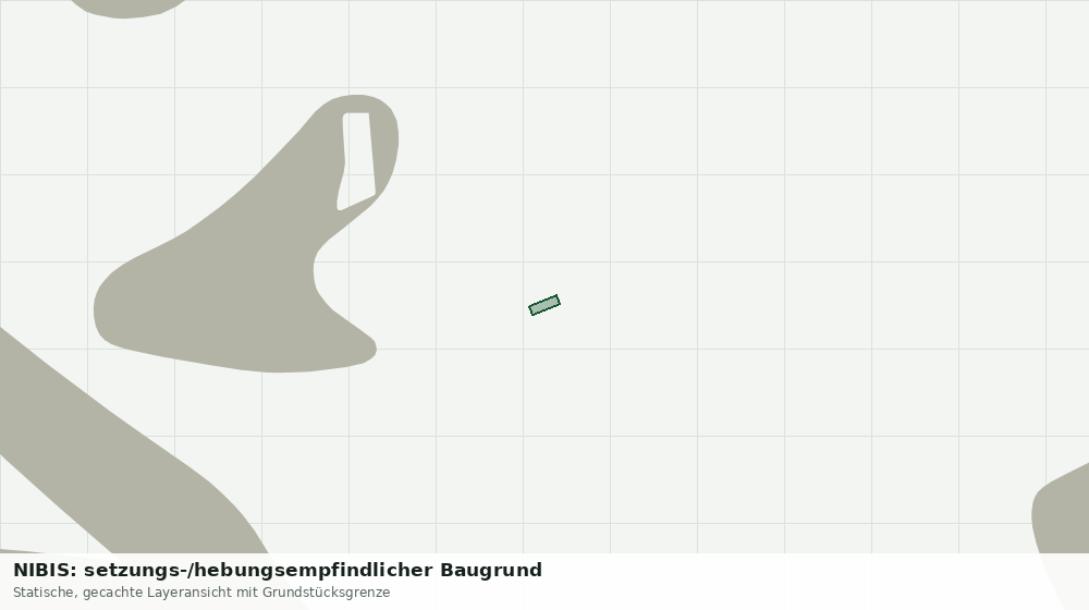 Statische Kartenansicht: NIBIS: setzungs-/hebungsempfindlicher Baugrund