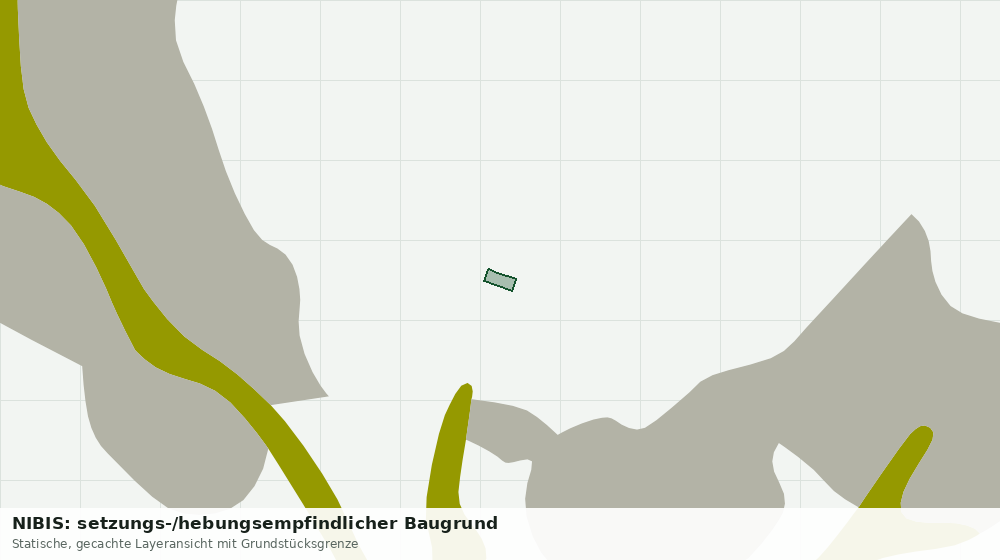 Statische Kartenansicht: NIBIS: setzungs-/hebungsempfindlicher Baugrund