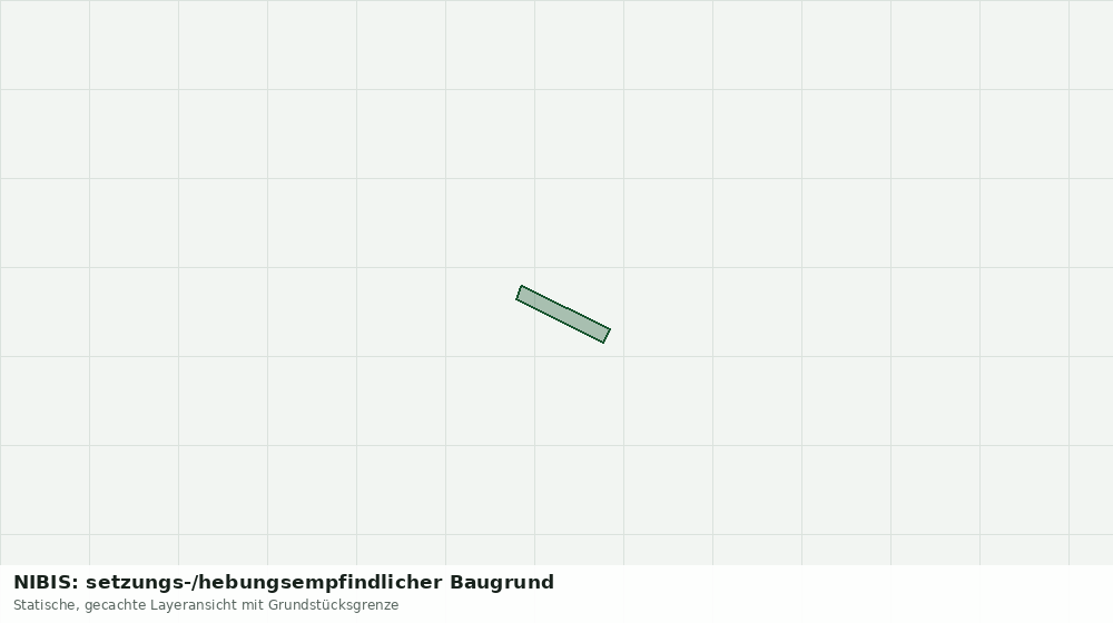Statische Kartenansicht: NIBIS: setzungs-/hebungsempfindlicher Baugrund
