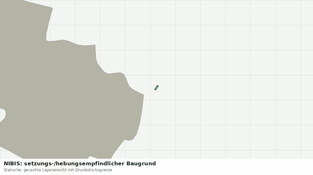 Statische Kartenansicht: NIBIS: setzungs-/hebungsempfindlicher Baugrund