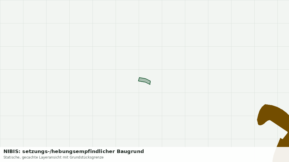 Statische Kartenansicht: NIBIS: setzungs-/hebungsempfindlicher Baugrund