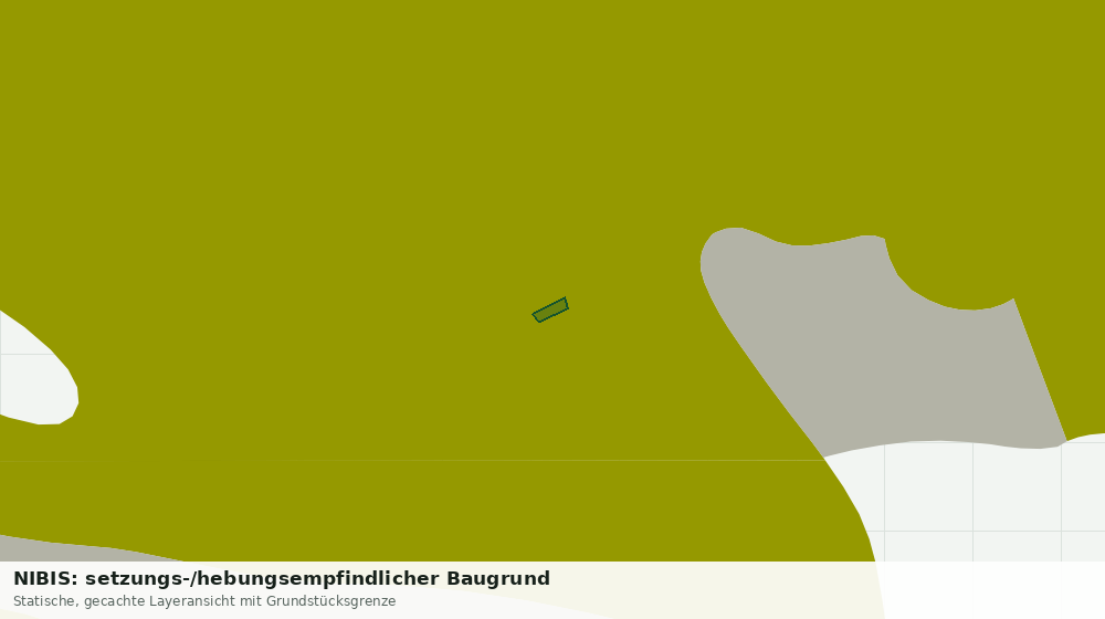 Statische Kartenansicht: NIBIS: setzungs-/hebungsempfindlicher Baugrund