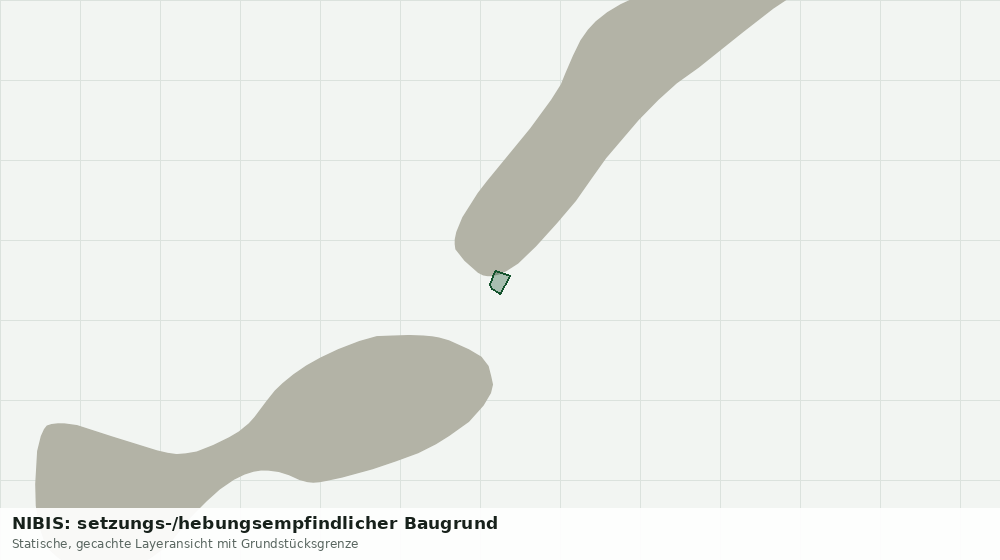 Statische Kartenansicht: NIBIS: setzungs-/hebungsempfindlicher Baugrund