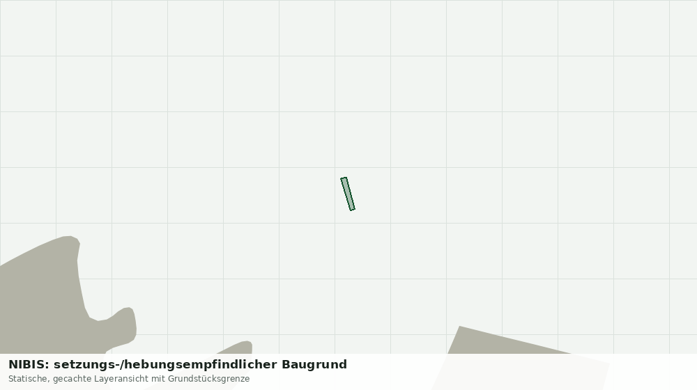 Statische Kartenansicht: NIBIS: setzungs-/hebungsempfindlicher Baugrund