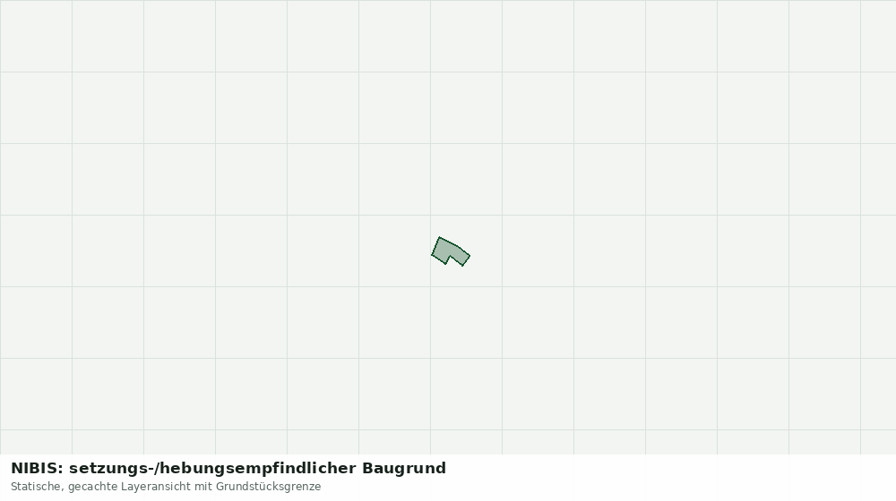 Statische Kartenansicht: NIBIS: setzungs-/hebungsempfindlicher Baugrund