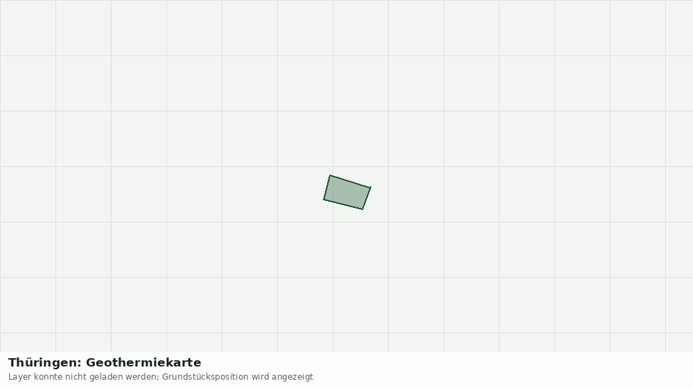 Statische Kartenansicht: Thüringen: Geothermiekarte